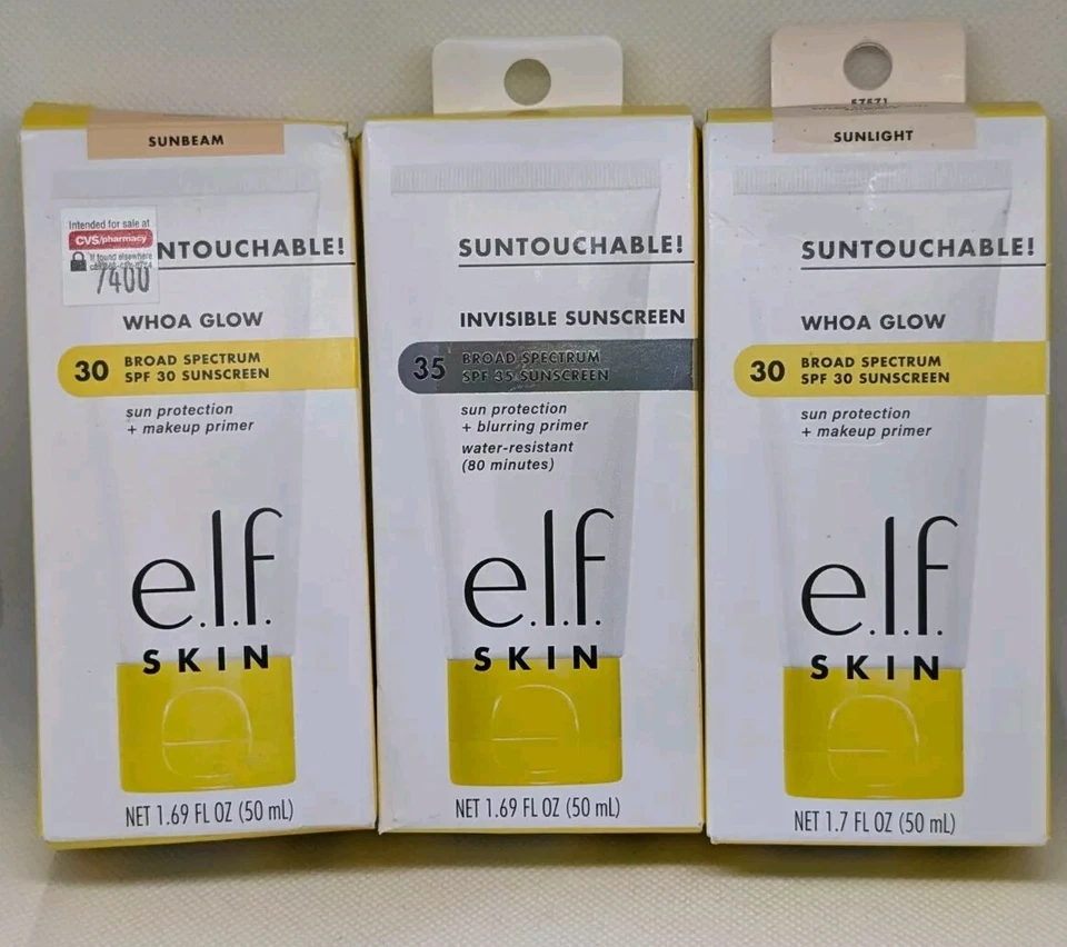 elf Suntouchable Whoa Glow ~ You Choose one