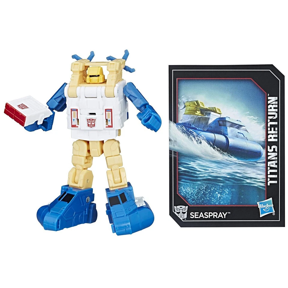 Hasbro Transformers Seasprey Titans Return Legends Class Genarations Figure New - Image 3 of 4