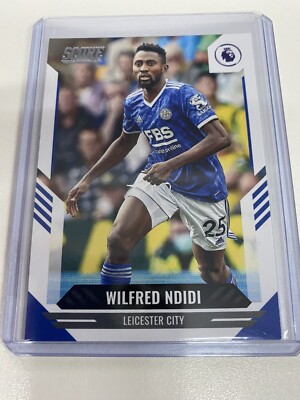 Leicester City Ndidi Fußballkarte in doppelter Schutzhülle neuwertig