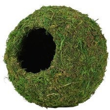 Mossy Caves Artificial Green Moss Caves Hide for Pet Reptile Frogs and Snakes...