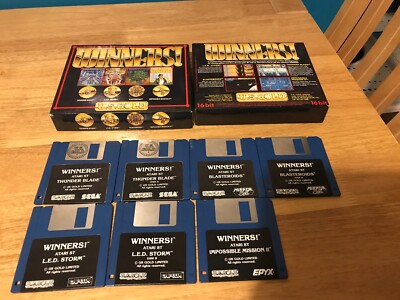 Gewinner! Ein US Gold Spiel SET für den Atari ST Computer B6