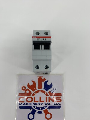 ABB 2CDS252001R0064 S202-C6 Miniature Circuit Breaker 2P 6A 277/480V