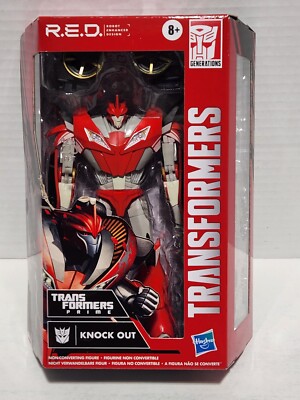 Transformers R.E.D. Prime Knock Out 6'' Action Figure NEW 2021 Box Issue Read 