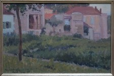 RENE DE BRAUX DEBRAUX MORET SUR LOING IMPRESSIONNISME PISSARRO SIGNAC