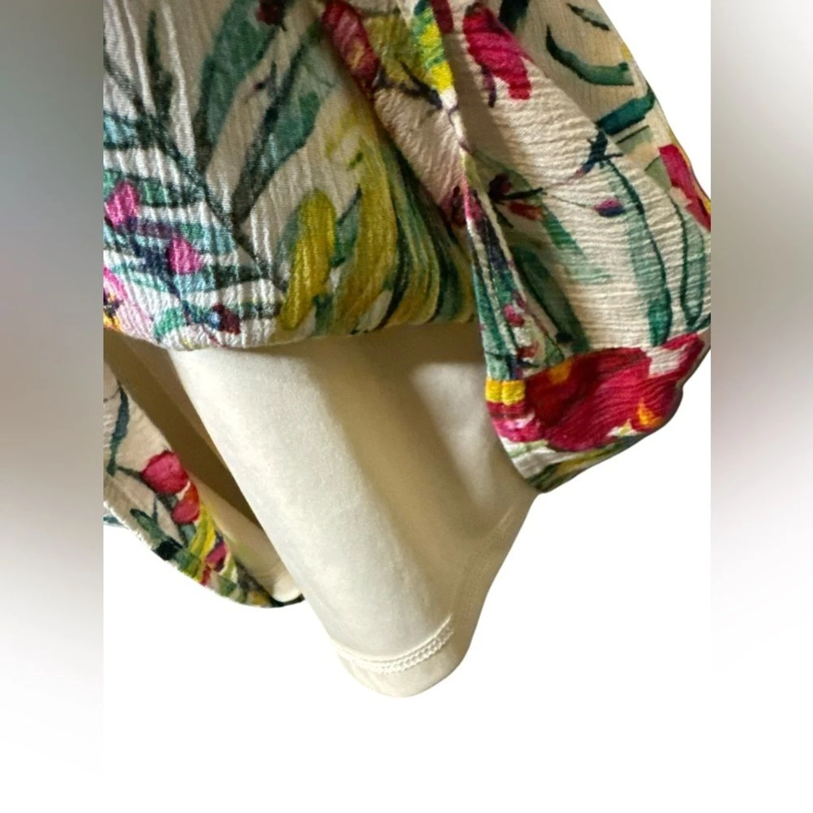 PALM ANGELS One Clothing Los Angeles Abito Midi Stampa Tropicale Spaghetti Strap Taglia Media