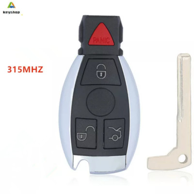 Upgraded Smart Remote Key Fob 3 Button 433Mhz for Mercedes-Benz C E S Upgraded Smart Remote Key Fob 3 Button 433Mhz for Mercedes-Benz C E S