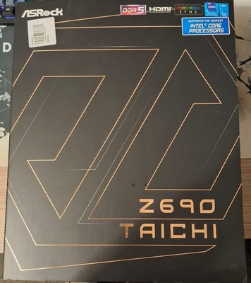 AsRock Z690 TAICHI So. LGA 1700 Intel ohne gebrauchsspuren und funktioniert!