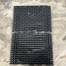 AQUA PROUCTS AQUATRON AQUABOT RB00122GY SUPER BRUSH GREY GRAY PAIR OEM NEW