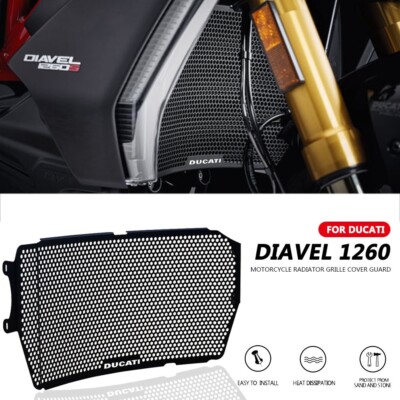 Evotech Performance Radiator Guard To Suit Ducati Diavel 1260 S (2019 - Onwards)