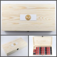 RCA Vacuum Tube Storage Wooden Box 13pcs free boxes for 6SN7 6SL7 6BL7 6EM7 6J5