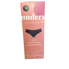 BlackUnders by Proof Period Underwear Light Brief -1 light tampon/panty liner XL