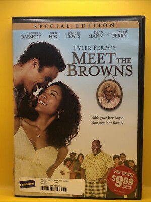 Tyler Perry's Meet The Browns DVD VERY GOOD 31398235934|