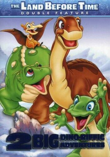 The Land before Time: 2 Big Dino-Riffic Adventures (DVDd4 30****LOOK-REDUCED!!)  - Afbeelding 1 van 1