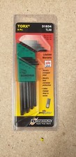 Bondhus USA 31834 TLX8 Torx L-Wrench Key Set T9 - T40  £13.73 List