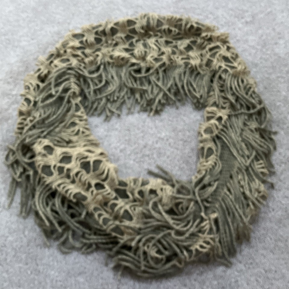 WOMAN’S BOHO LAYERED CROCHETED FRINGE INFINITY SCARF 54” | eBay