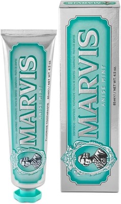 MARVIS  Anise Mint 85 ml I Zahncreme für gereinigte Zähne und Zahnfleisch