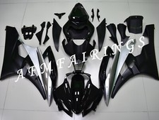 Black ABS Injection Mold Bodywork Fairing Kit Panel for Yamaha YZF R6 2006-2007