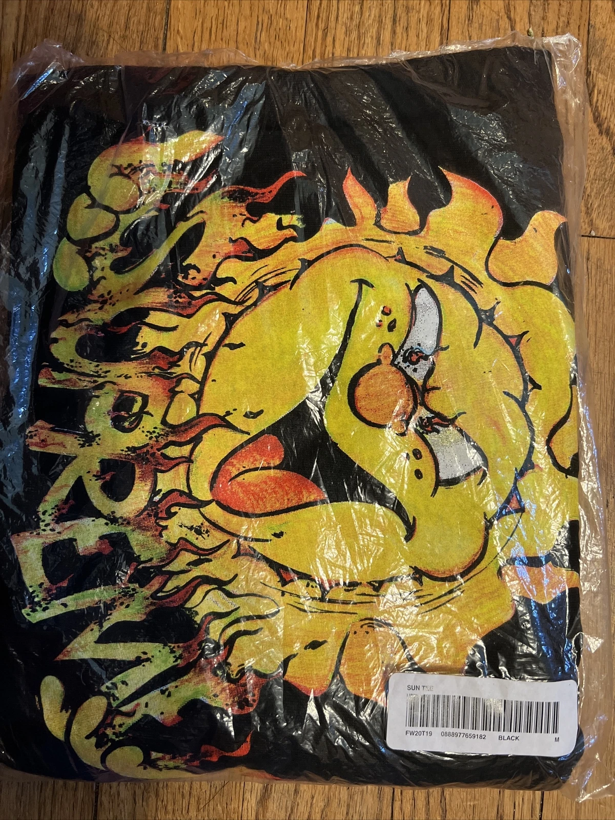 T shirt Supreme Sun FW20   NOIR   Taille M