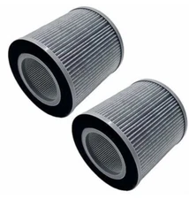 (2-Pack) True HEPA Replacement Filters for MEGAWISE EPI235A Air Purifier