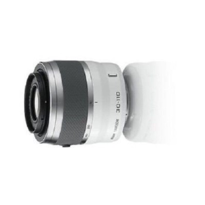 【美品・返品保証】 Nikon1 Nikkor 30-110mm ホワイト USED Nikon 1 NIKKOR 30-110mm f/3.8-5.6 VR White Excellent FREE