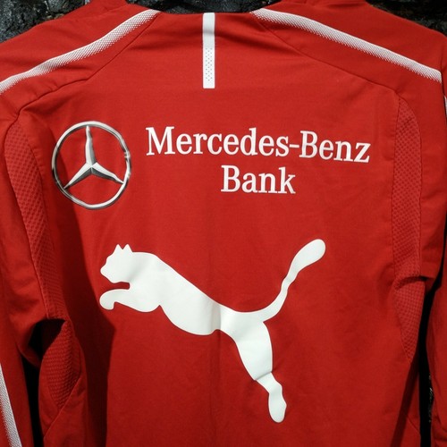VfB Stuttgart Training Jacket Long Sleeve Red Puma Polyester Mens Size S - Picture 8 of 11