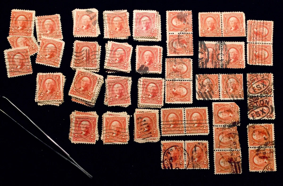 Washington Red Used US Stamps (1901-Now) for sale | eBay