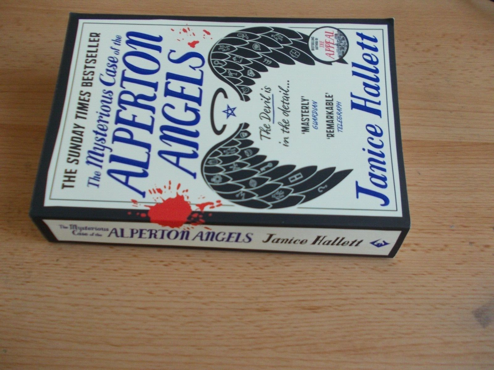 The Mysterious Case of the Alperton Angels,Janice Hallett,1st print paperback.