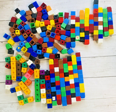 Learning Resources Stacking Unifix Blocks Stackers Toys-1.10lbs