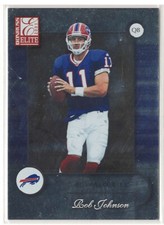 2001 Donruss Elite Football #12 Rob Johnson Buffalo Bills