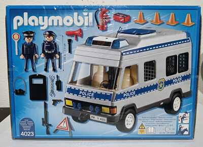 Playmobil City Action 4023 Police Van with Figures and