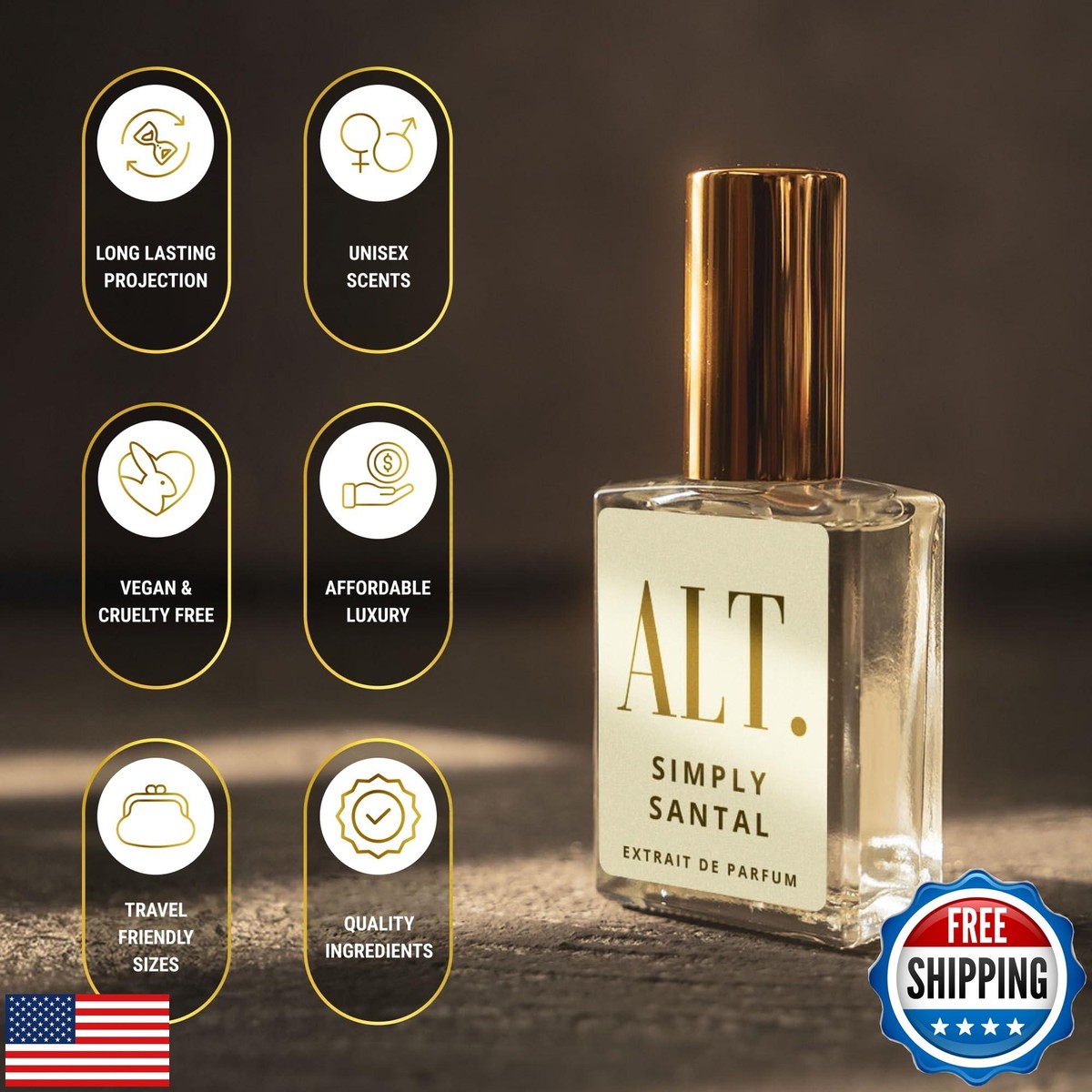 FRAGRANCES Simply Santal Extrait de Parfum Unisex Perfume