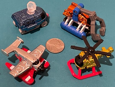 MicroMachines Evac Copter, Polar Explorer, Ocean Flyer & Deep Sea