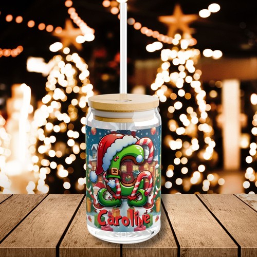 Personalized Custom Name Tumbler, Kids Name Mug Christmas Gift, Stocking Stuffer - Picture 6 of 15
