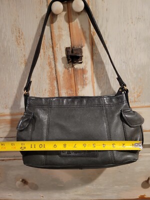 希少❗️ヤンキーズFossil Vintage Fossil 75082 Brown Leather Shoulder Bag Messenger