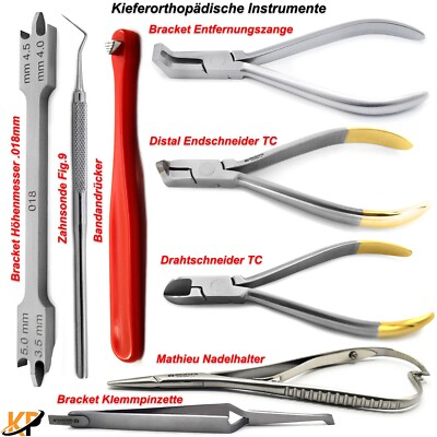 Orthodontics Bracket Remover Ligatures Cutter KFO Pliers Clamp Tweezers