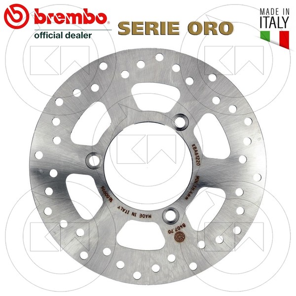Brembo 68B40770 Bremsscheibe Vorne Serie Gold FüR Suzuki Burgman 200 2008-image