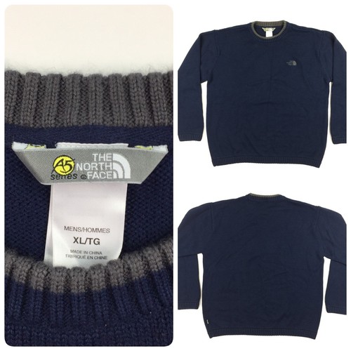 Mens A5 Series Navy Sweater Cotton XL 