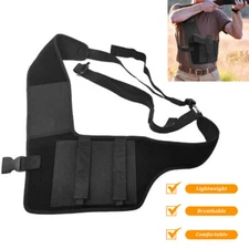 Tactical Concealed Carry Gun Holster Adjustable Universal Chest Pistols Holster