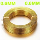 0.6mm 22 Gauge Aluminium Craft Florist Wire Jewellery Making GOLD x 10m