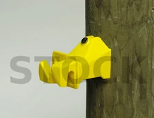 Dare Products SNUG-SWP-25 Snug Wood Post Insulator -Yellow - 25 PK