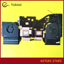 027GFC FOR DELL Alienware M18X R1 Black CPU Graphics Cooling Heatsink Fan