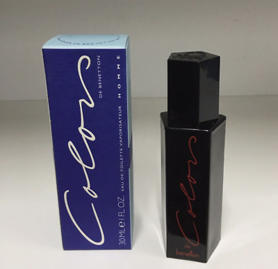 COLORS de benetton | Men s 1 fl oz Eau de Toilette Spray | NIB Rare Vintage