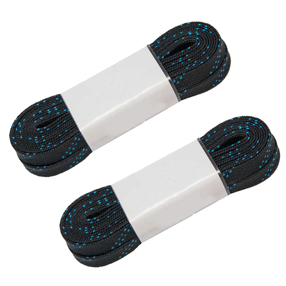 3 Pairs Colored Shoe Laces Ice Skate Black Shoelace Hockey Shoelaces