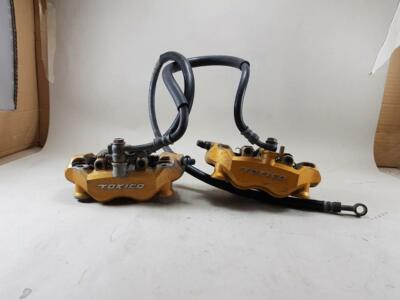 Kawasaki Ninja ZX12R Gold Front RADIAL Pair of Brakes Tokico Kawasaki Ninja ZX12R Gold Front RADIAL Pair of Brakes Tokico