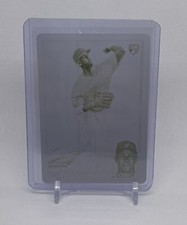 2023 Topps Chrome Baseball Nolan JONES Yellow Printing Plate Rookie Card RC 1/1