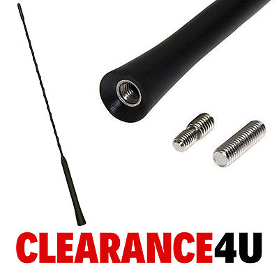 Universal 40cm Peitsche Stil Dachhalterung Ersatz Auto Antenne Antenne Schwarz