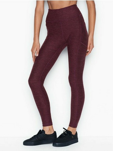 VICTORIA SECRET MARLED VIOLET STUDIO LEGGING Size 6, Regular length NWT $69.50 - Picture 1 of 6