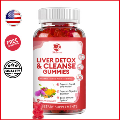 Liver Detox - Cleansing Support Gummies, Cleanse, Detox & Repair Supplement