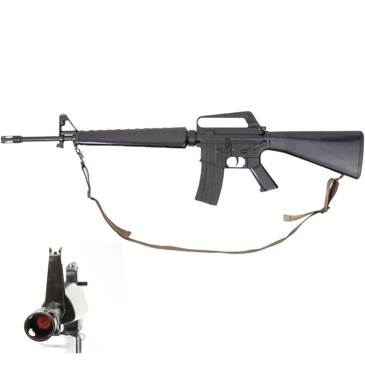M16エアガン Denix M16 Non-Firing Replica Rifle With Sling, Metal, Full 1:1
