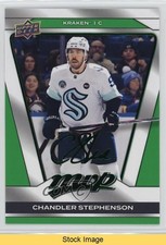 2025-26 Upper Deck MVP Green Script Chandler Stephenson #162 READ u2v